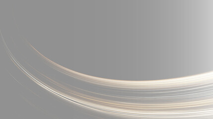 Abstract glowing dark gold orbital arc on black background, luxury light stream overlay. Minimalist dark bronze horizon backdrop, elegant corporate VIP presentation slide template PNG © Creative Lab