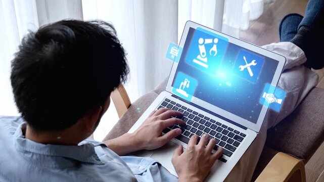 Mechanized industry automation and modern production system with robotic arms, gears, tools and logistics for efficient mechanized industry process. Gist
