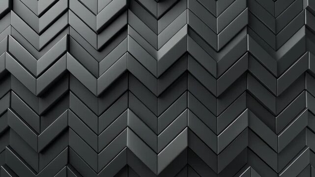 Abstract geometric pattern animation with dark background
