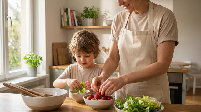 Family Wellness Kitchen: Easy Fresh Meal Prep Together