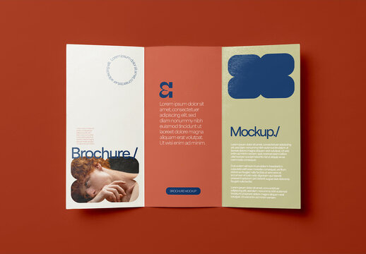 Trifold Brochure Mockup