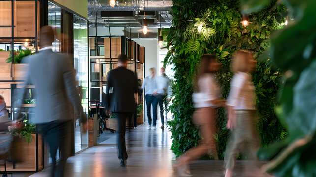 Modern, sustainable, and environmentally friendly office space is a must for startups, featuring daily rushes for employees. It adheres to ESG standards and prioritizes worker wellness and a healthy e