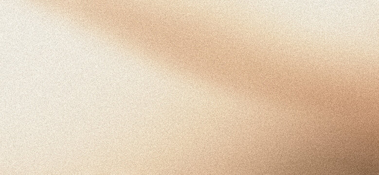 Brown beige grainy gradient background, smooth noisy website header, landing page, poster backdrop or grain texture banner design
