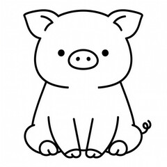 Fototapeta premium Pig