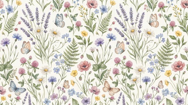spring flowers background
