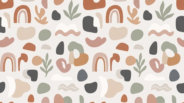 seamless pattern with flowers