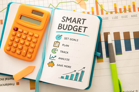 Smart Budget Planning &ndash; Personal Finance, Expense Tracking and Saving Concept.