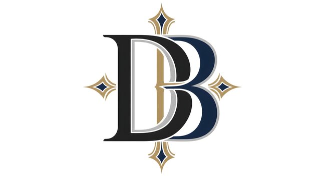 Elegant DB Monogram Logo Design