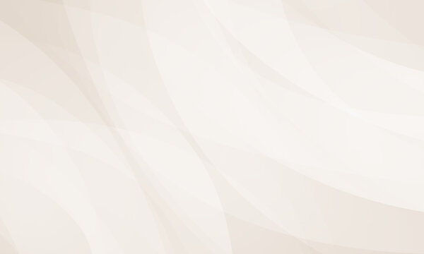 Minimalist abstract background with soft flowing ivory curves and smooth gradient waves