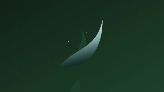 Frosted Nature Organic Leaf Freezing Animation