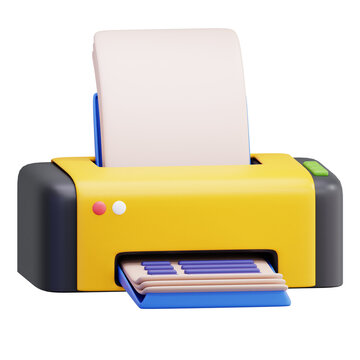 3D printer Office Document Hardware Equipment for Printing Paper Workflows Professional Business Tool