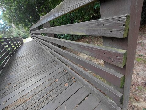 side wood bridge