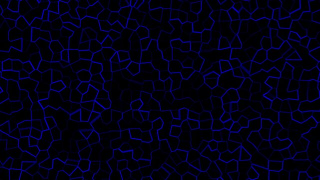 Abstract Dark Blue Swirls with Subtle Light Streaks During Night Creating Mysterious Atmosphere