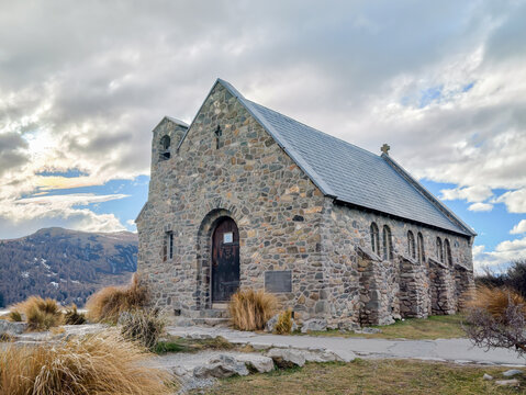 The Church of the Good Shepherd near Lake Tekapo in New Zealand
