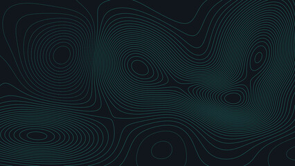 Badlands National Park South Dakota Topographic Elevation Map Vector Background © Auras