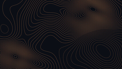 Joshua Tree National Park California Topographic Elevation Map Vector Background © Auras