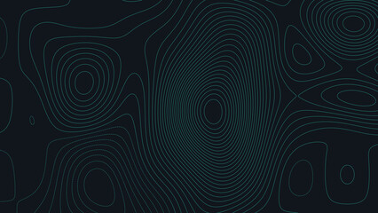 Catskill Mountains New York Topographic Elevation Map Vector Background © Auras