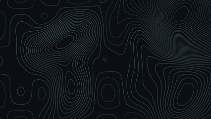 Capitol Reef National Park Utah Topographic Elevation Map Vector Background © Auras