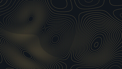 Fototapeta premium Lookout Mountain Georgia Topographic Elevation Map Vector Background