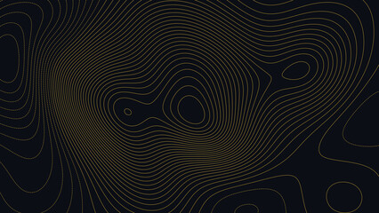 Sawtooth Mountains Idaho Topographic Elevation Map Vector Background © Auras
