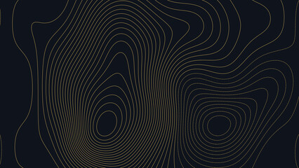 Absaroka Range Wyoming Topographic Elevation Map Vector Background © Auras