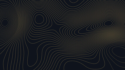 Ouachita Mountains Arkansas Topographic Elevation Map Vector Background © Auras