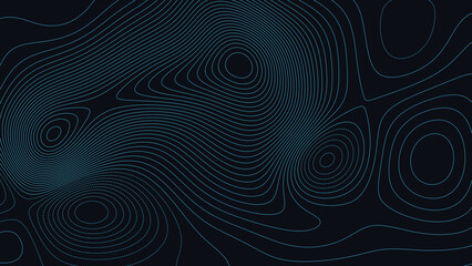 Kobuk Valley Alaska Topographic Elevation Map Vector Background © Auras