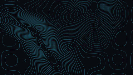 Castle Peak Colorado Topographic Elevation Map Vector Background © Auras