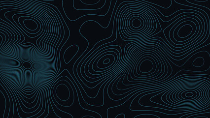 San Luis Peak Colorado Topographic Elevation Map Vector Background © Auras
