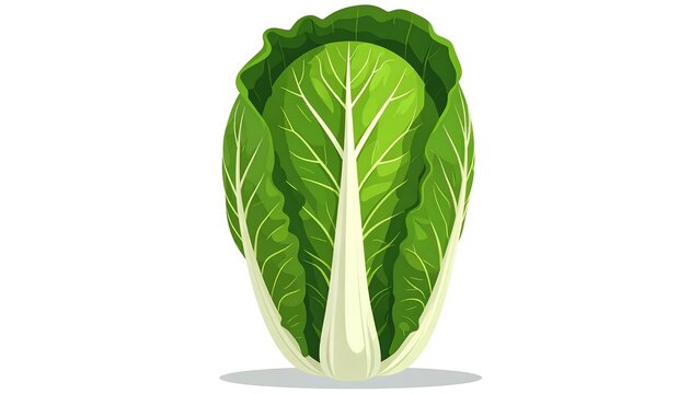 Fresh green broccoli head close-up isolated.
