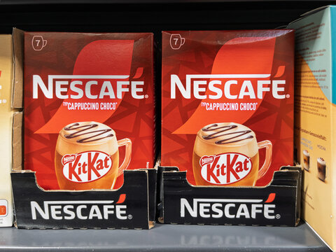 Nescafe and KitKat Cappuccino Chocolate Coffee Products