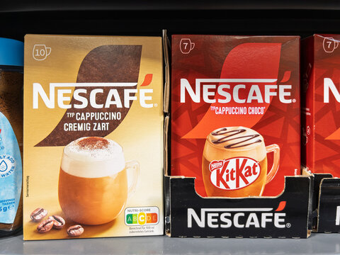 Nescafe Cappuccino Products Including KitKat Flavor