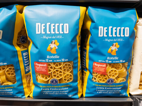 De Cecco Rotelle Pasta Packaging for Sale