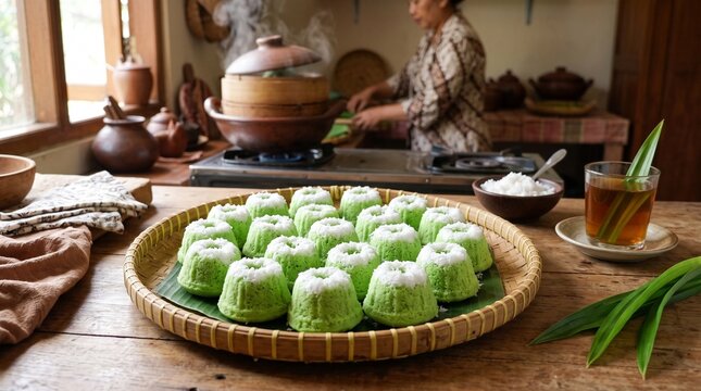 Putu Ayu cake