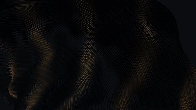 Elegant dark architectural strata smoothly morphing through geometric layers. A seamless looping 3D animation ideal for corporate presentations, event backdrops, and modern digital signage.