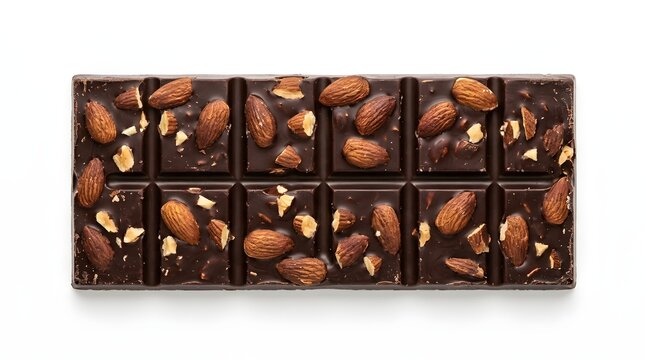 Dark Chocolate Bar with Roasted Almonds