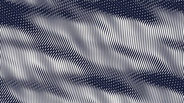Copperplate Burin Engraving Curved Hatching Drapery Tone Seamless Loop in subtle bone tones