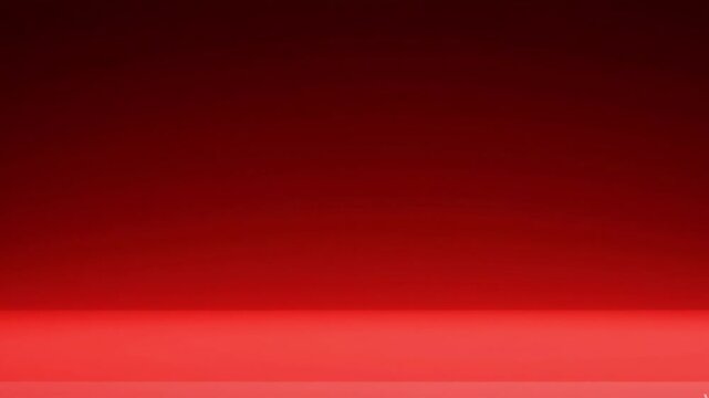 Abstract red background with smooth gradient and soft lighting