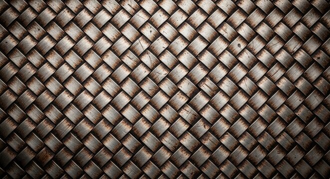 Close up of a woven texture background.