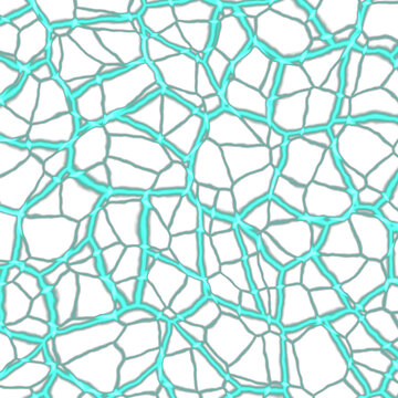 Teal Water Caustics Overlay, Isolated on Transparent Background. Isolated glowing water caustics for VFX, motion graphics and cinematic compositing.
