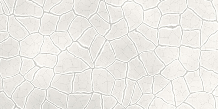 White Crumpled Paper Texture Overlay, Isolated on Transparent Background. Isolated glowing crumpled paper texture for VFX, motion graphics and cinematic compositing.