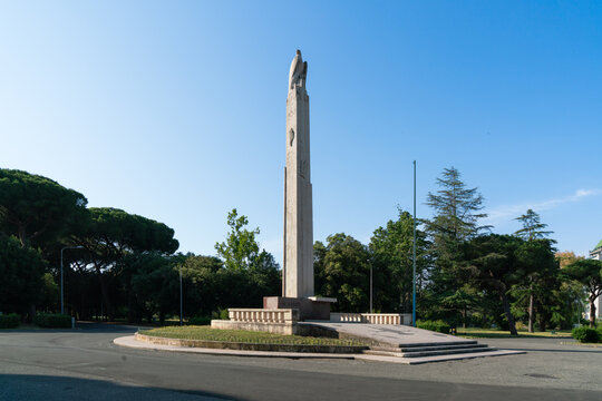 War memorial at Parco Falcone e Borsellino of the city of Latina, Italy
