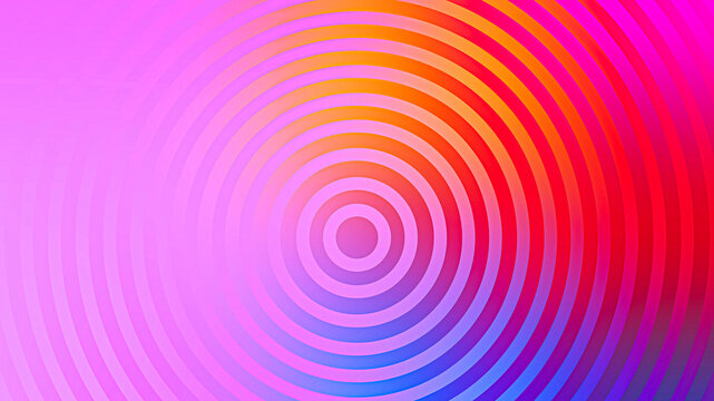 Colorful pixelated spiral pattern with gradient background illustration