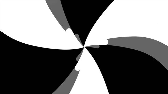 Spiral Pinwheel Wipe Transition with Reverse Animation and Alpha
