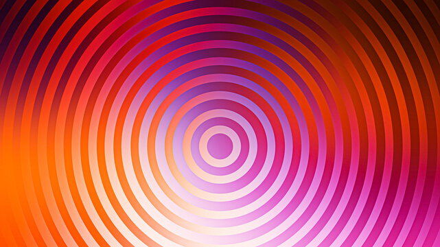 Concentric circles abstract gradient background design illustration