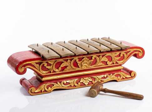 The Javanese traditional musical instrument *saron*