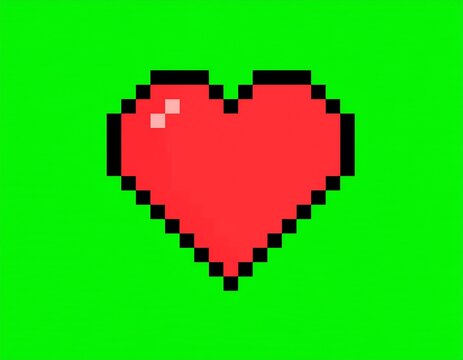 Abstract digital pixel art geometric pattern design.
