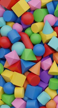 Chromatic Cascade of Geometric Wonders