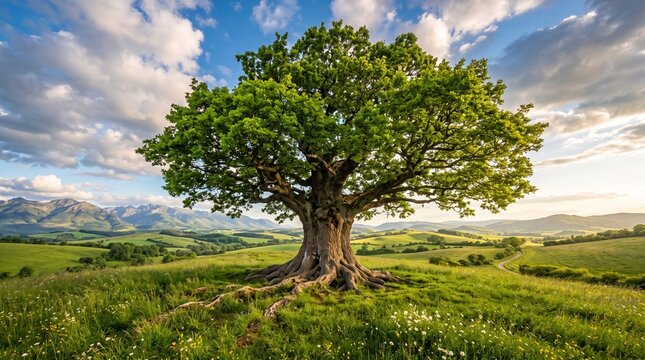 Ancient Oak Tree