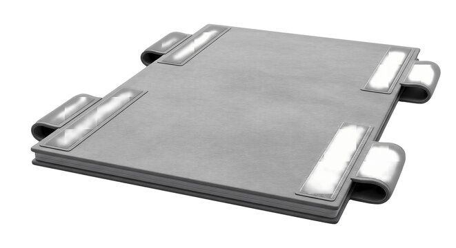 Grey lithium-ion battery pouch cell component for electric vehicle